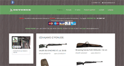 Desktop Screenshot of detonex.hr